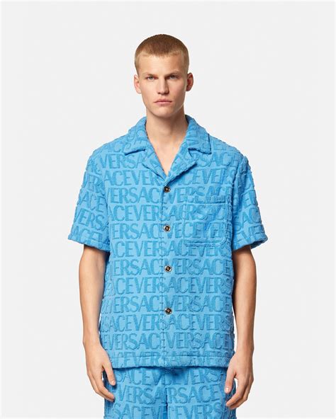 versace allover towel overshirt|wholesale Versace towel manufacturers.